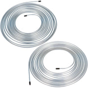 DURAFORCE Brake Line Tubing Kit For Universal 25 Ft 3/16&1/4 Zinc w/32 Fittings