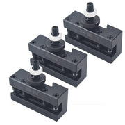 DURAFORCE 3 Pcs BXA #2 250-202 Quick Change Turning Facing & Boring Tool Post Holder Lathe
