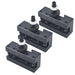 DURAFORCE 3 Pcs BXA #2 250-202 Quick Change Turning Facing & Boring Tool Post Holder Lathe