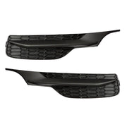 DURAFORCE Right+Left Front Fog Light Lamp Cover Bezel For 2016-2017 Honda Accord