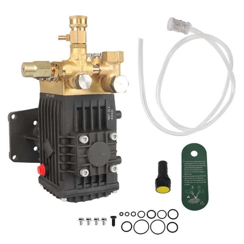 DURAFORCE 3000 psi 4 gpm, 1-in Shaft Pressure Washer Pump Power Washer Pump