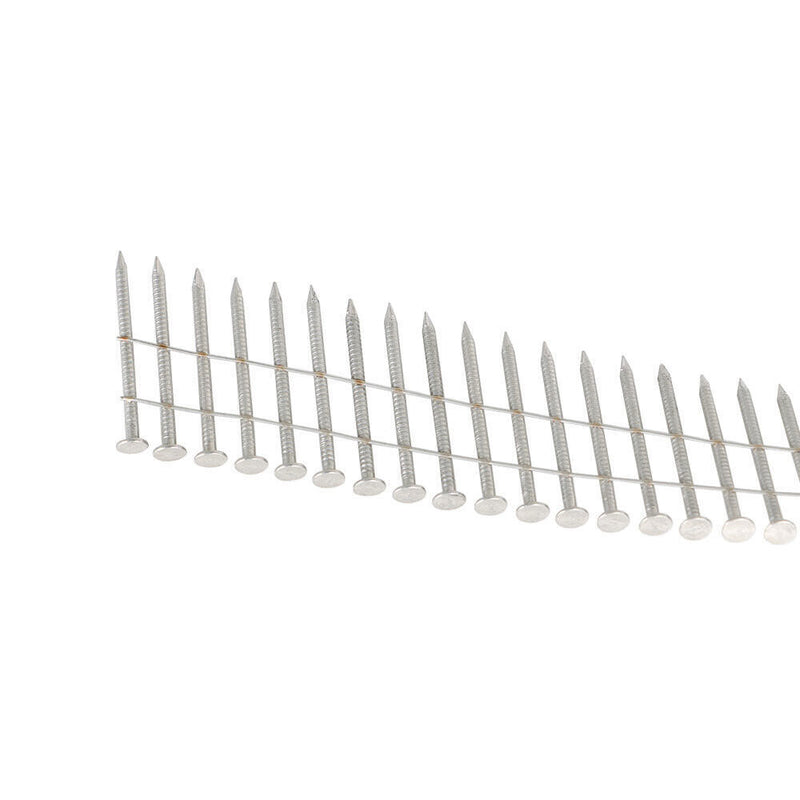 DURAFORCE New 15 Degree Wire Coil 1-1/2 Inch Stainless Steel Siding Nails 3600 Pieces