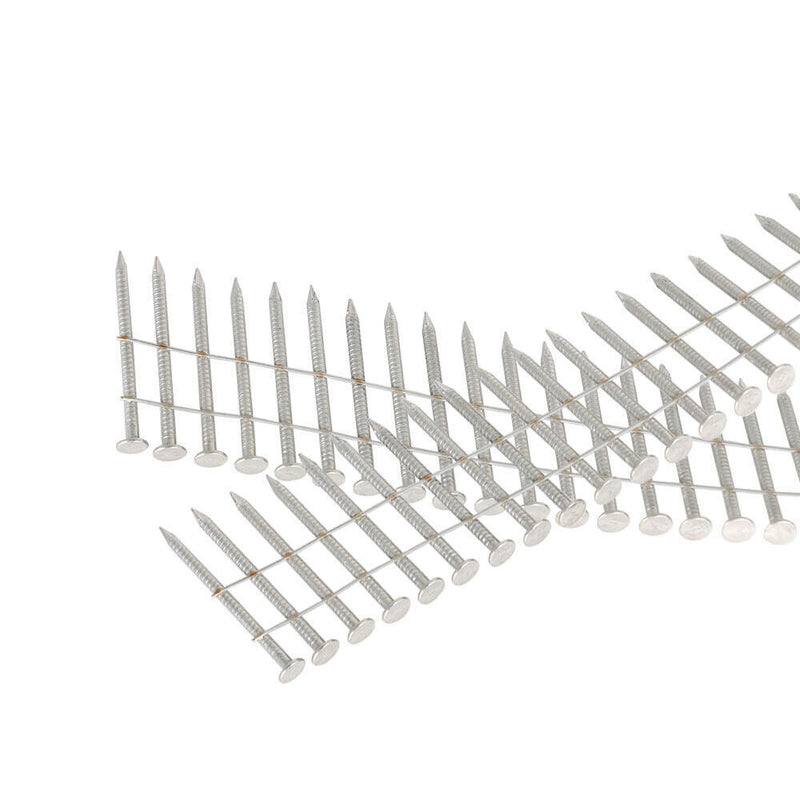 DURAFORCE New 15 Degree Wire Coil 1-1/2 Inch Stainless Steel Siding Nails 3600 Pieces
