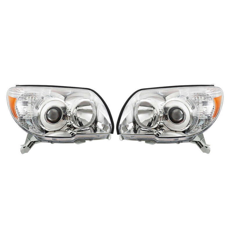 DURAFORCE Left+Right Side Headlight For 2006-2009 Toyota 4Runner Projector Halogen