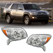 DURAFORCE Left+Right Side Headlight For 2006-2009 Toyota 4Runner Projector Halogen