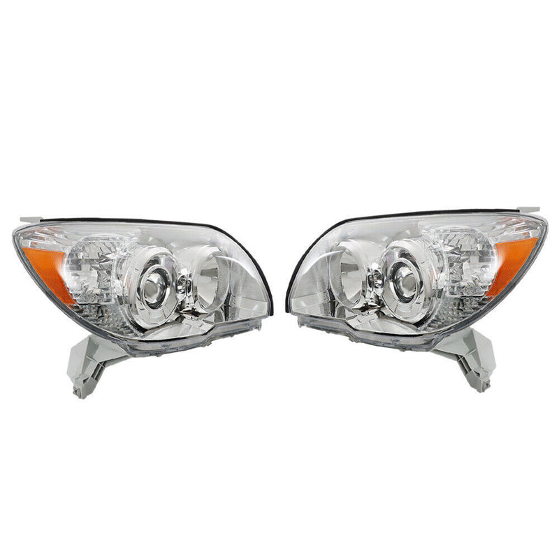 DURAFORCE Left+Right Side Headlight For 2006-2009 Toyota 4Runner Projector Halogen