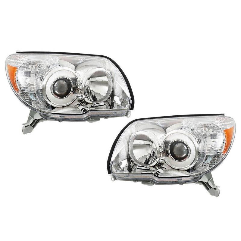 DURAFORCE Left+Right Side Headlight For 2006-2009 Toyota 4Runner Projector Halogen