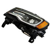 DURAFORCE Left Headlight For 2014-15 Jeep Grand Cherokee SRT HID Black Driver Side