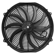 DURAFORCE 16" Electric Radiator Fan 3000 CFM Thermostat Wiring Switch Relay Kit