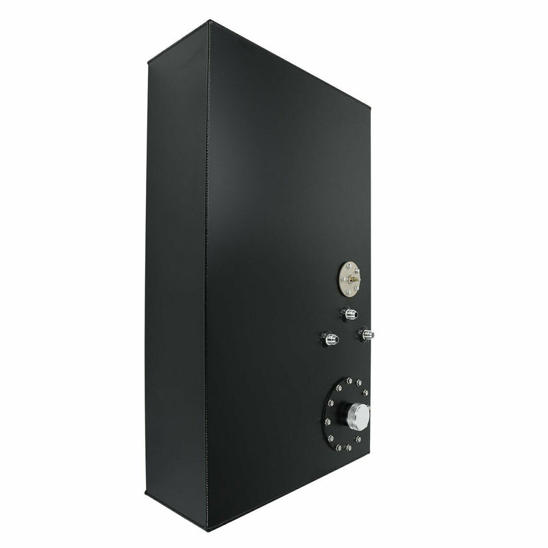 DURAFORCE Black 17 Gallon /64L Fuel Cell Gas Tank w/ Cap & Level Sender Street Rod
