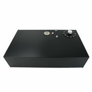DURAFORCE Black 17 Gallon /64L Fuel Cell Gas Tank w/ Cap & Level Sender Street Rod