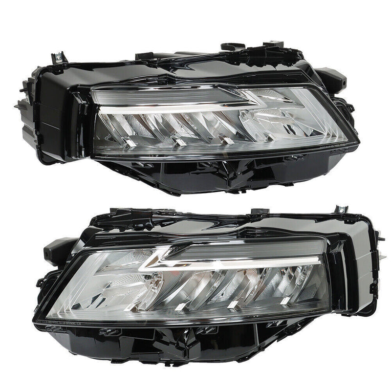 DURAFORCE Left+Right LED Headlamp Headlight For 2021-2023 Nissan Rogue SL/SV Black