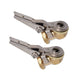 DURAFORCE 2* Brass Lock On Tire Inflator Locking Air Chuck Air Hose Attachment NPT