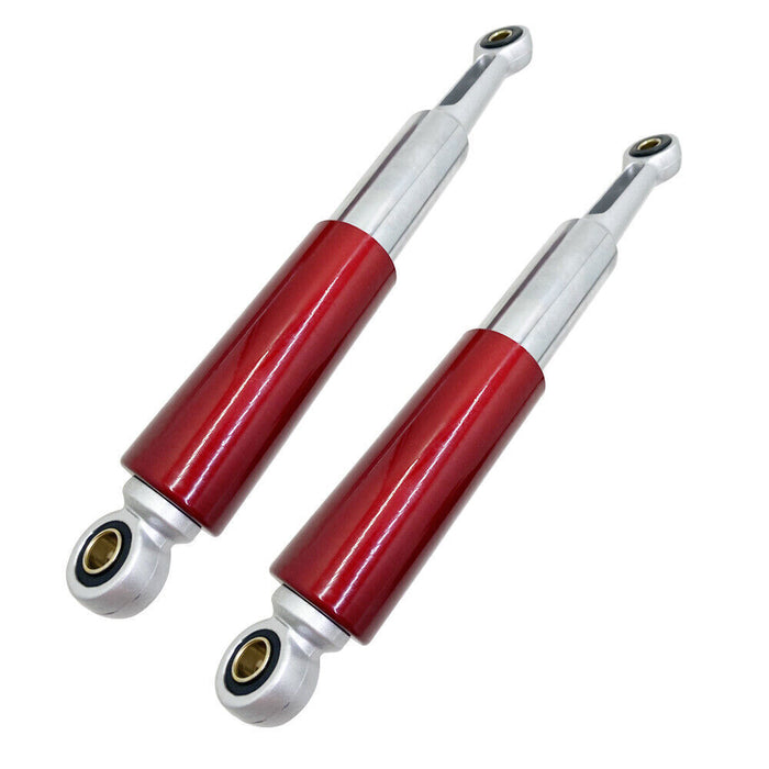 DURAFORCE 2× Red&Chrome 13.5" Rear Shocks For Honda CL/CT70 XL75 CL/CT/CM/S90 CM91 CT110