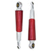 DURAFORCE 2× Red&Chrome 13.5" Rear Shocks For Honda CL/CT70 XL75 CL/CT/CM/S90 CM91 CT110