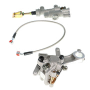 DURAFORCE Fit For Honda CRF250R 2004-2020 Rear Brake Master Cylinder &Brake Caliper &Hose