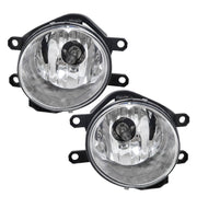 DURAFORCE Front Bumper Fog Lights Lamp For 2016-2018 Toyota RAV4+Switch+Wiring Kit