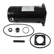 DURAFORCE USQ1102 Pool Motor 1HP 3450RPM 48Y Frame Square Flange Pool Pump Motor 115/230V