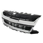 DURAFORCE Front Upper Grille For 15-20 Chevrolet Colorado 84408363 W/Chrome Trim