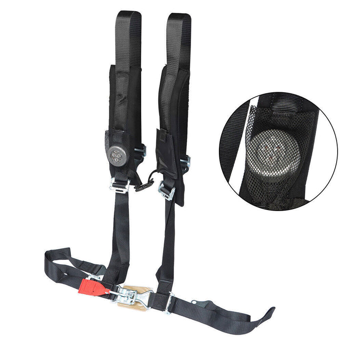 DURAFORCE 2 Pack 4 Point Harness 2" Polaris RZR Can-Am Maverick 900 1000 Turbo S XP 4