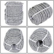 DURAFORCE 5/8" × 200' 24 Strand Braid Polyester Rope Arborist Tree Climbing Rope 16000Lbs