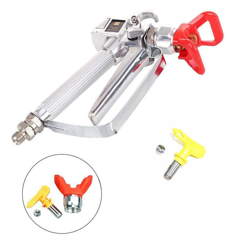 DURAFORCE 1PACK 3600PSI Airless Paint Spray Gun with 517 Tip & Tip Guard Fit For Sprayers
