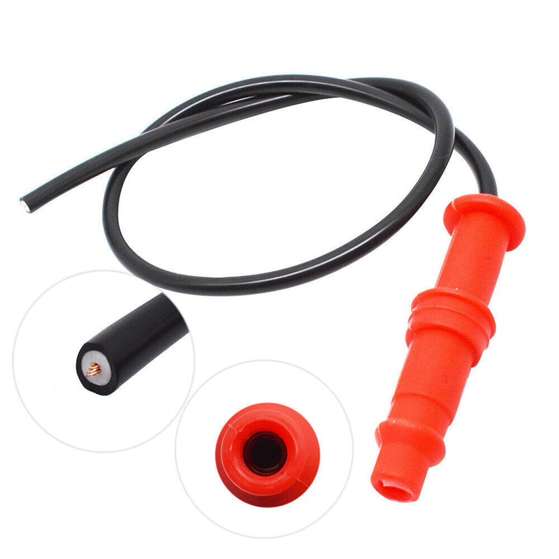 DURAFORCE Spark Plug Wire & Cap For Polaris Sportsman 500 HO 2003 04 05 06 07 08 09 10 11