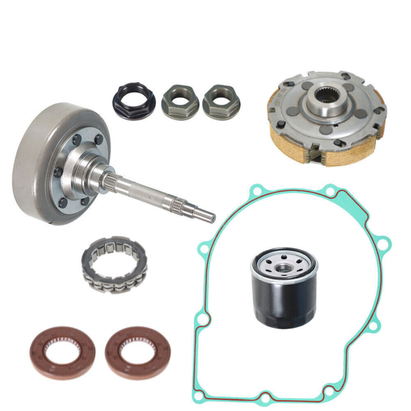 DURAFORCE Wet Clutch Shoe Kit Gasket One Way Filter Bennche Bighorn 500 700 700HD 700X-HD