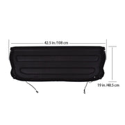 DURAFORCE Cargo Cover Shield Shade Privacy Tonneau For 15-19 Honda Non-Retractable