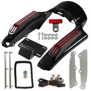 DURAFORCE Rear Fender Fascia LED Light For Touring Road King Electra Glide FLHR 2014-Up