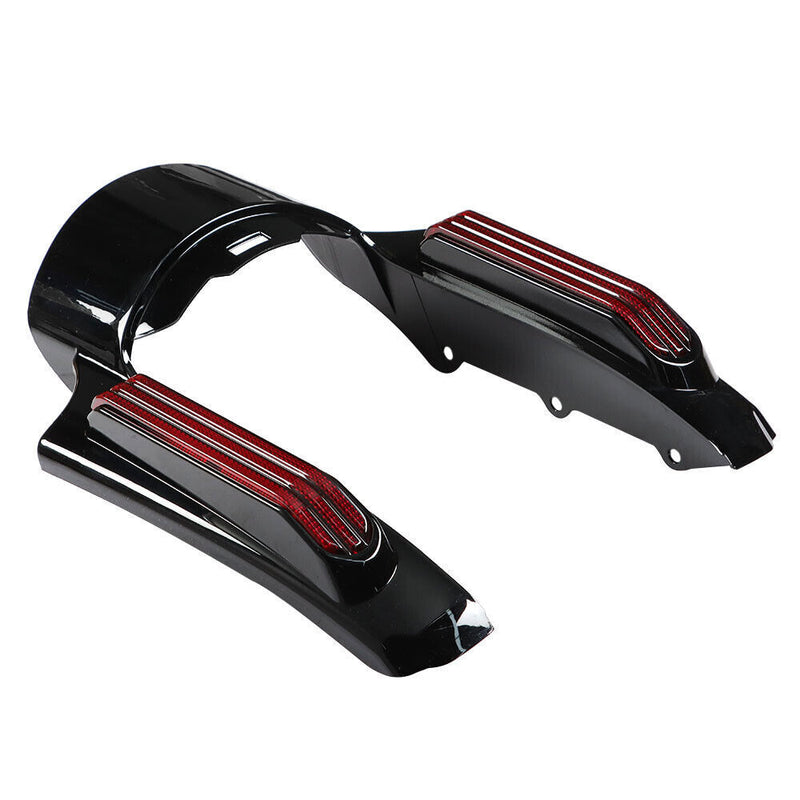 DURAFORCE Rear Fender Fascia LED Light For Touring Road King Electra Glide FLHR 2014-Up