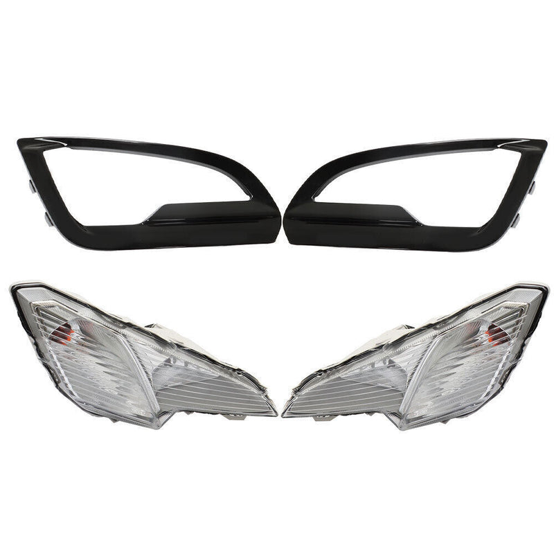 DURAFORCE Left+Right Fog Light For 2018-2022 Ford EcoSport Front Bumper W/Lamp