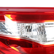 DURAFORCE Outer Driver Side Tail Light Lamp For 2016-2018 Nissan Altima Clear Red