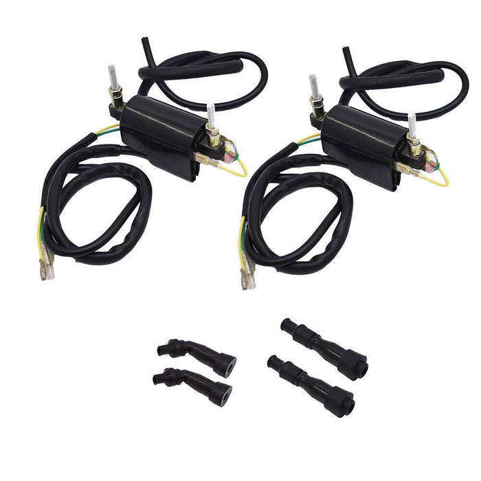 DURAFORCE 2Pack Ignition Coils12V For Kawasaki KZ 550 650 Suzuki GS Honda CB 650 750 900