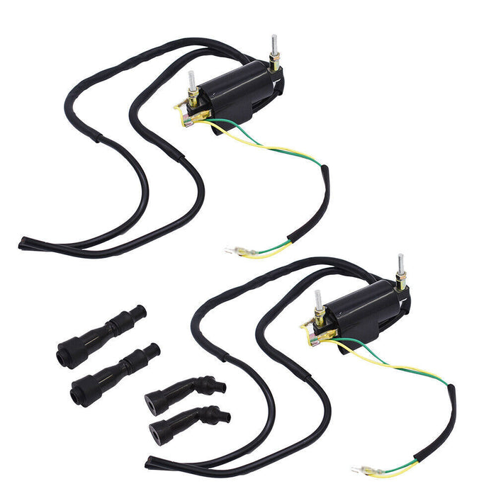 DURAFORCE 2Pack Ignition Coils12V For Kawasaki KZ 550 650 Suzuki GS Honda CB 650 750 900