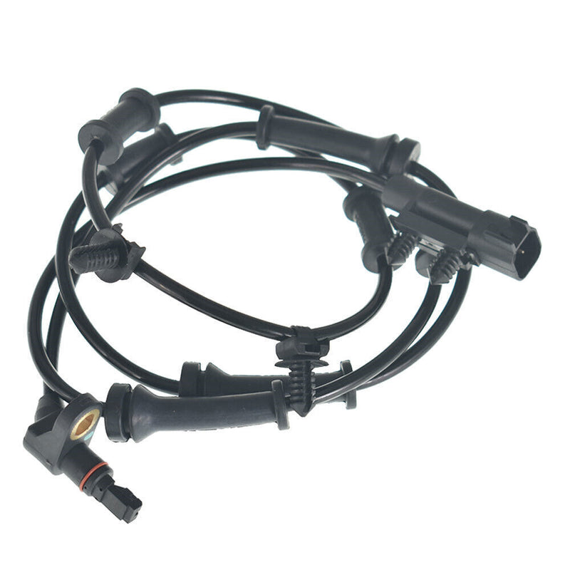 DURAFORCE 4Pcs ABS Wheel Speed Sensor For 2007-2015 2016 2017 Jeep Wrangler Black