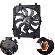 DURAFORCE Radiator And Condenser Fan For 2013-2018 Nissan Sentra 1.6l 1.8l L4