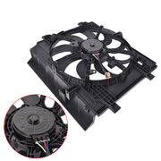 DURAFORCE Radiator And Condenser Fan For 2013-2018 Nissan Sentra 1.6l 1.8l L4