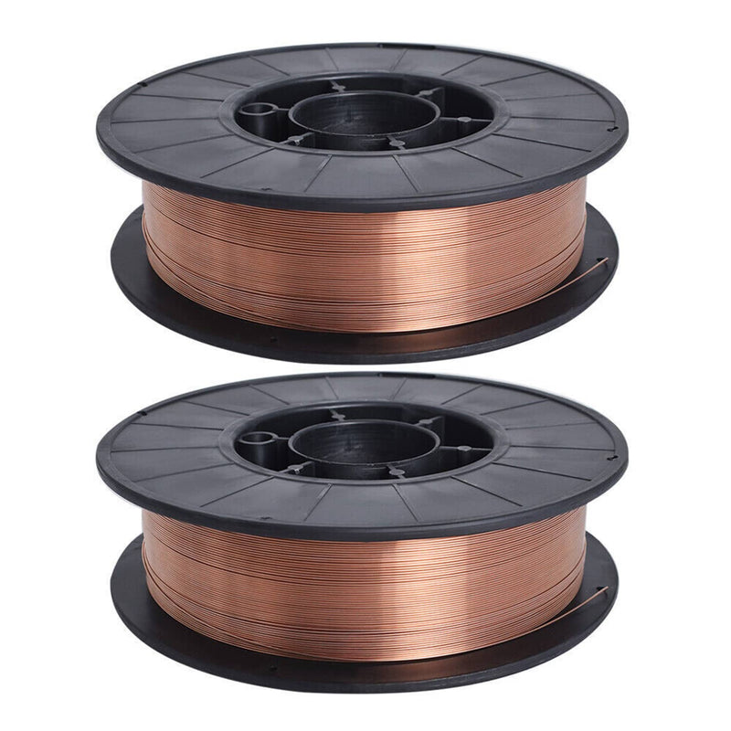 DURAFORCE ER70S-6 .030" (0.8mm) Mild Steel MIG Welding Wire 10-lb Roll × 4 Pack