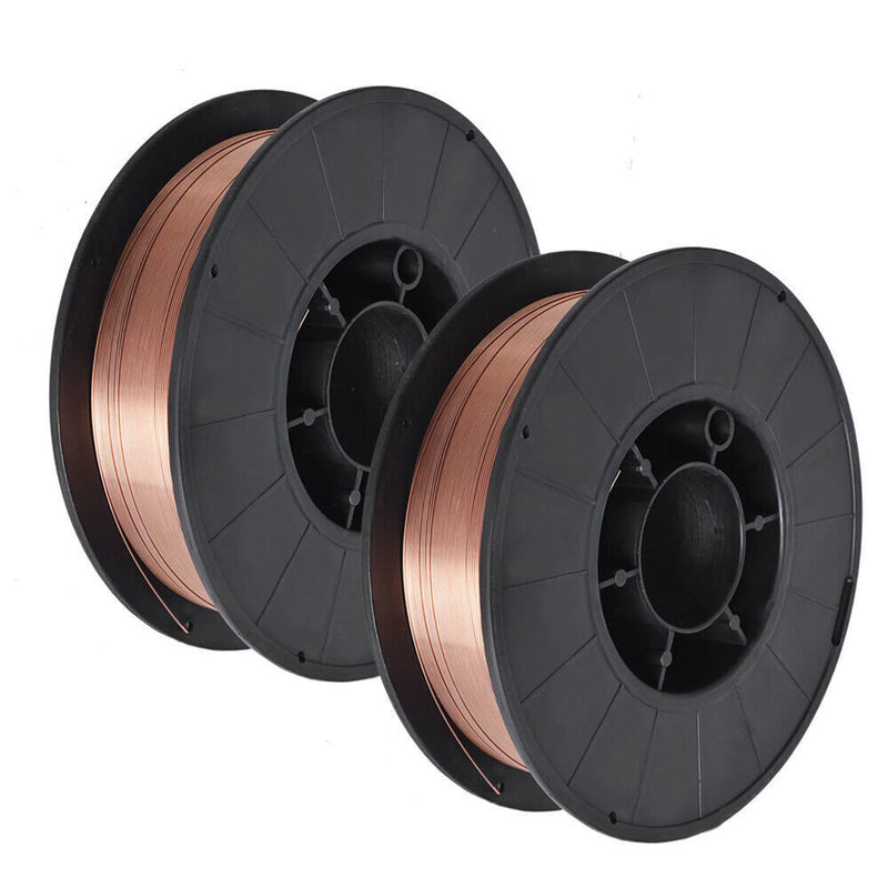 DURAFORCE ER70S-6 .030" (0.8mm) Mild Steel MIG Welding Wire 10-lb Roll × 4 Pack