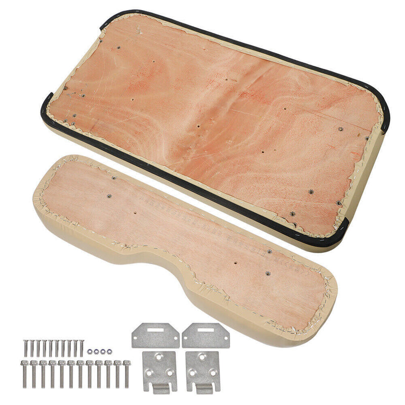 DURAFORCE For EZGO Medalist TXT 1994-2013 Golf Cart Tan Front Seat Cushion with Hardware