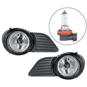 DURAFORCE Fog Lights Driving Lamp for 2011-2017 Toyota Sienna Switch+Bulb Clear
