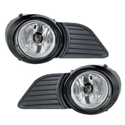 DURAFORCE Fog Lights Driving Lamp for 2011-2017 Toyota Sienna Switch+Bulb Clear