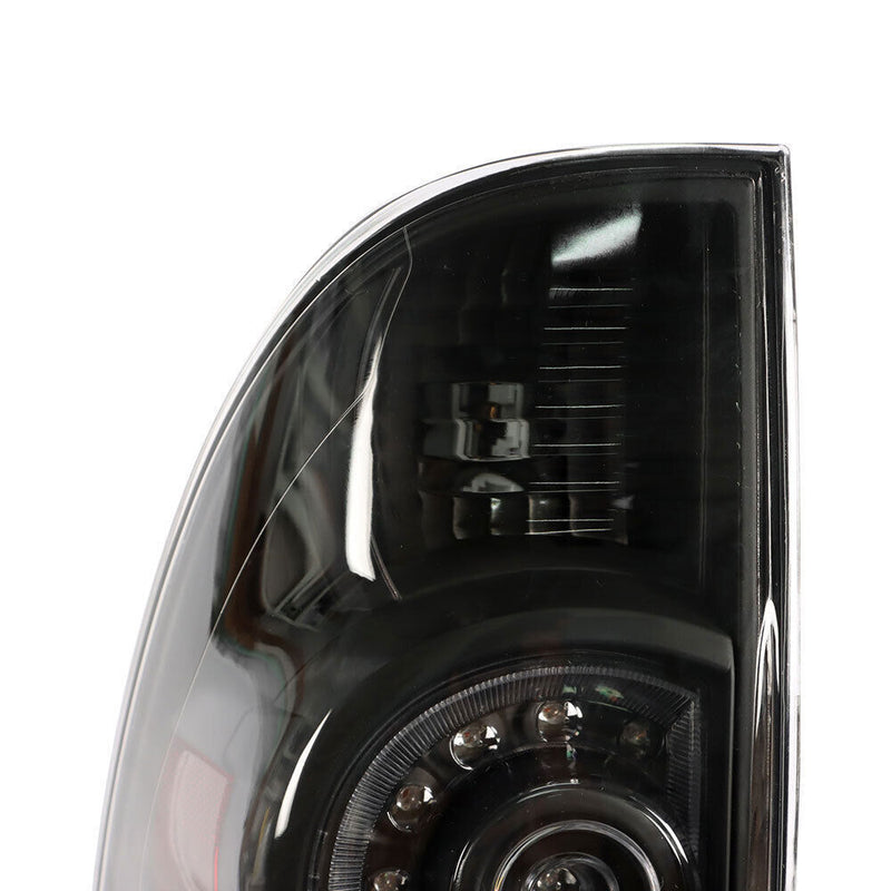 DURAFORCE Rear Left&Right Tail Light For 2005-2015 Toyota Tacoma Black A Pair LED