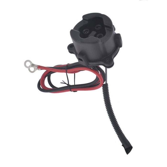 DURAFORCE 48V MAC DC Charger Plug Powerwise Receptacle for Yamaha Electric G29 2011-2017