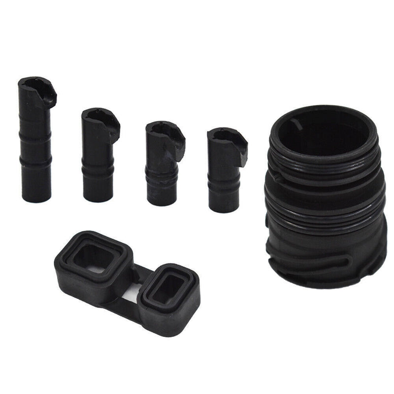 DURAFORCE 6pcs Valve Body to case Sleeve Seal Mechatronic Kit For BMW ALPINA B7
