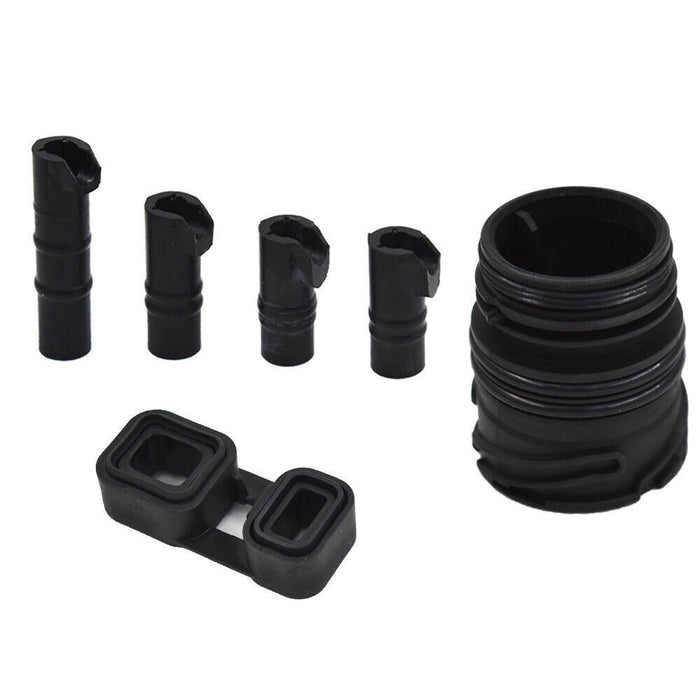 DURAFORCE 6pcs Valve Body to case Sleeve Seal Mechatronic Kit For BMW ALPINA B7