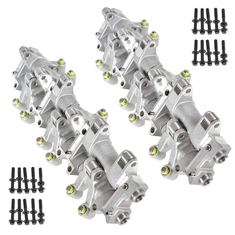 DURAFORCE Rocker Arm Shaft Lifter Assembly Pair 2pcs For Dodge Chrysler 3.5L 4.0L