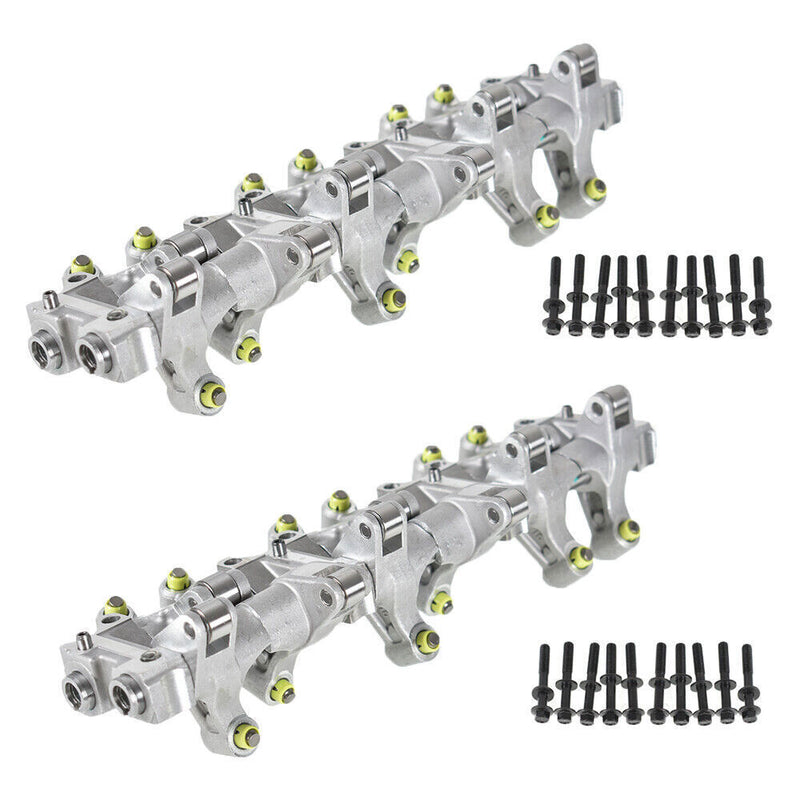 DURAFORCE Rocker Arm Shaft Lifter Assembly Pair 2pcs For Dodge Chrysler 3.5L 4.0L