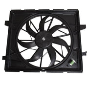 DURAFORCE Radiator Cooling Fan For 2012-20 Jeep Grand Cherokee 12-15 Dodge Durango